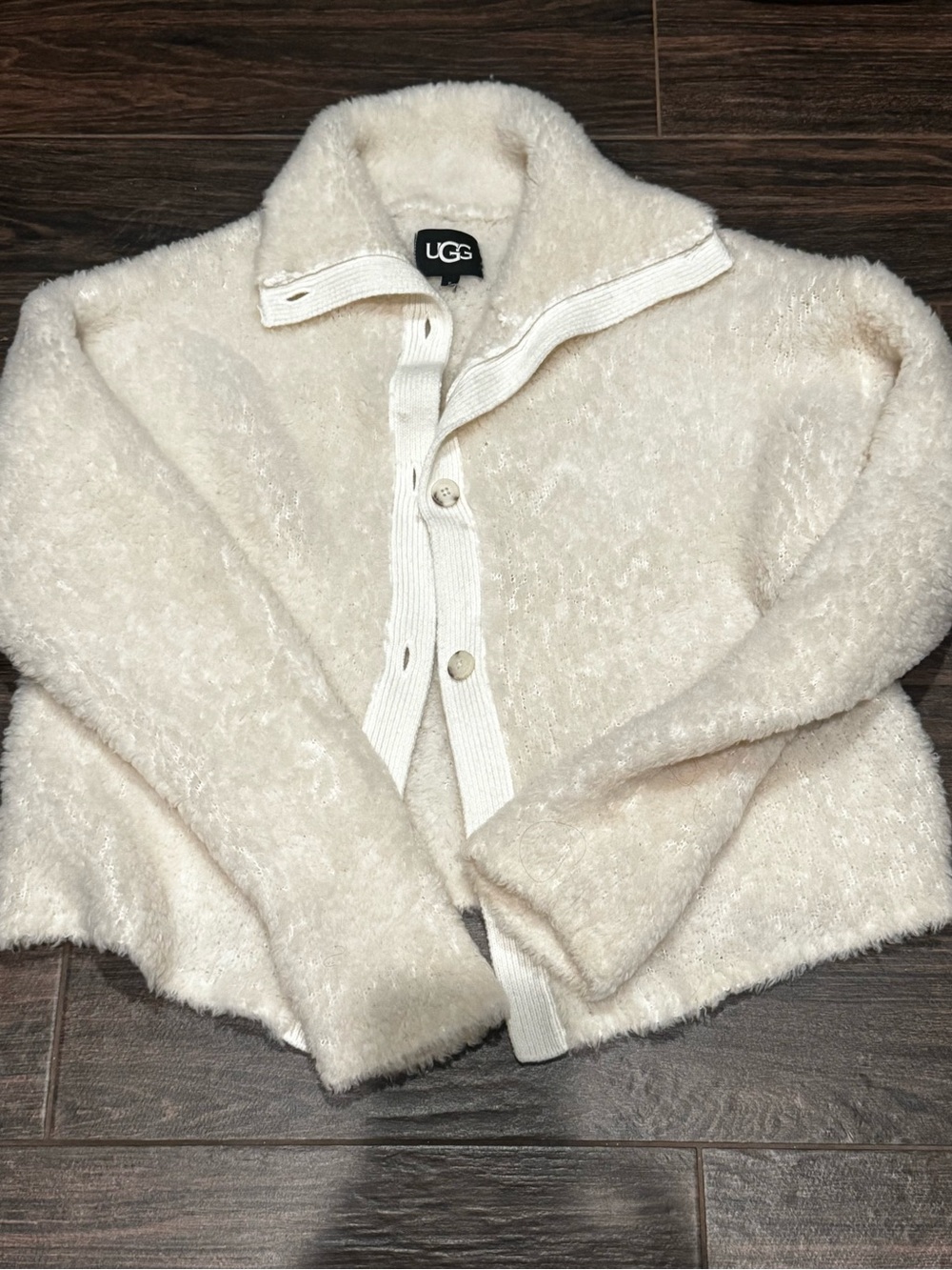 UGG Alaura Cloudfluff Button Sweater